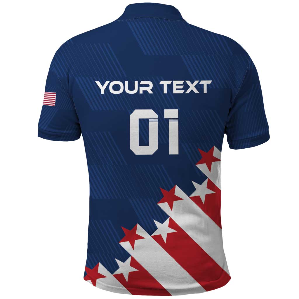 Custom USA Soccer Polo Shirt Play To Win - Wonder Print Shop