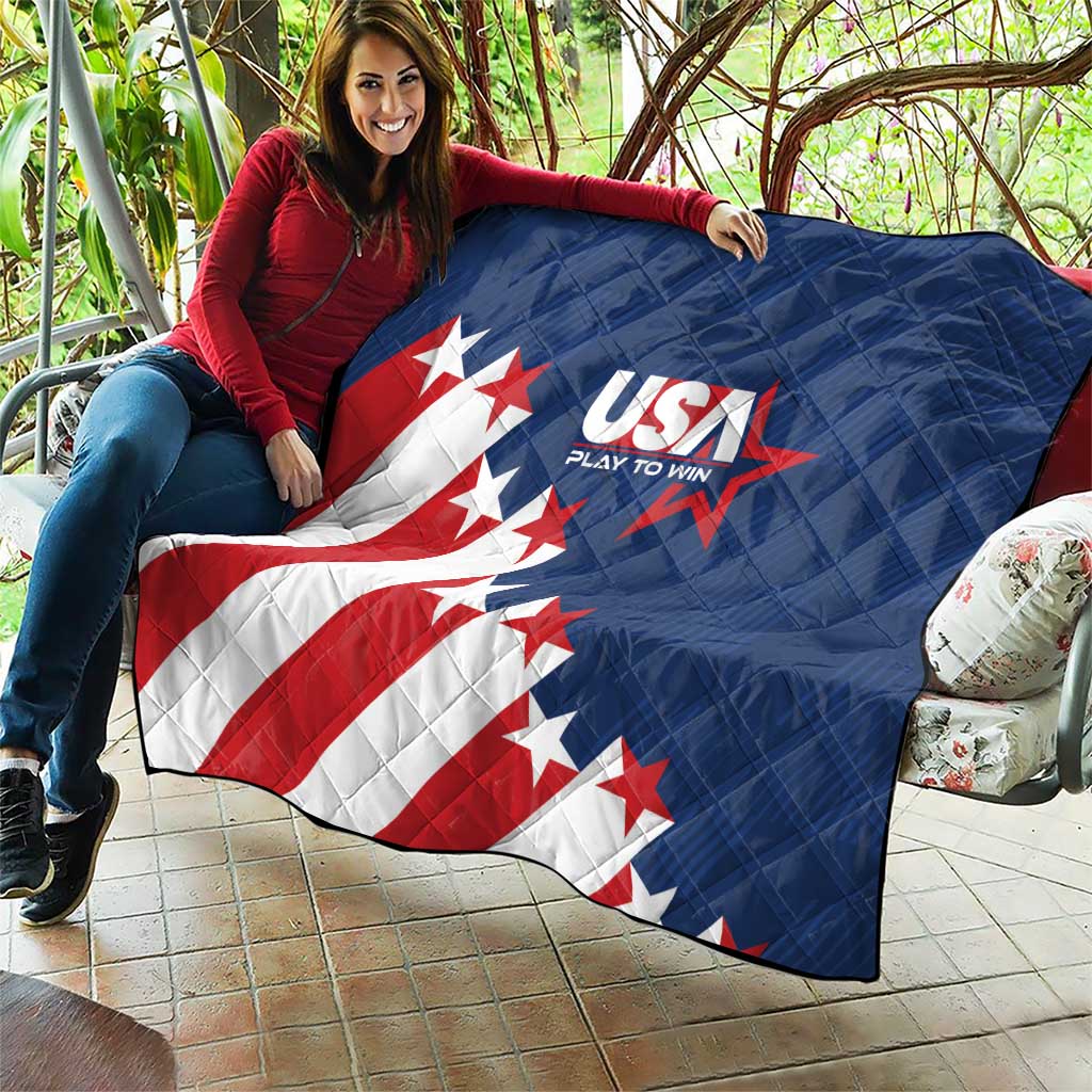 USA Soccer Quilt Play To Win - Wonder Print Shop