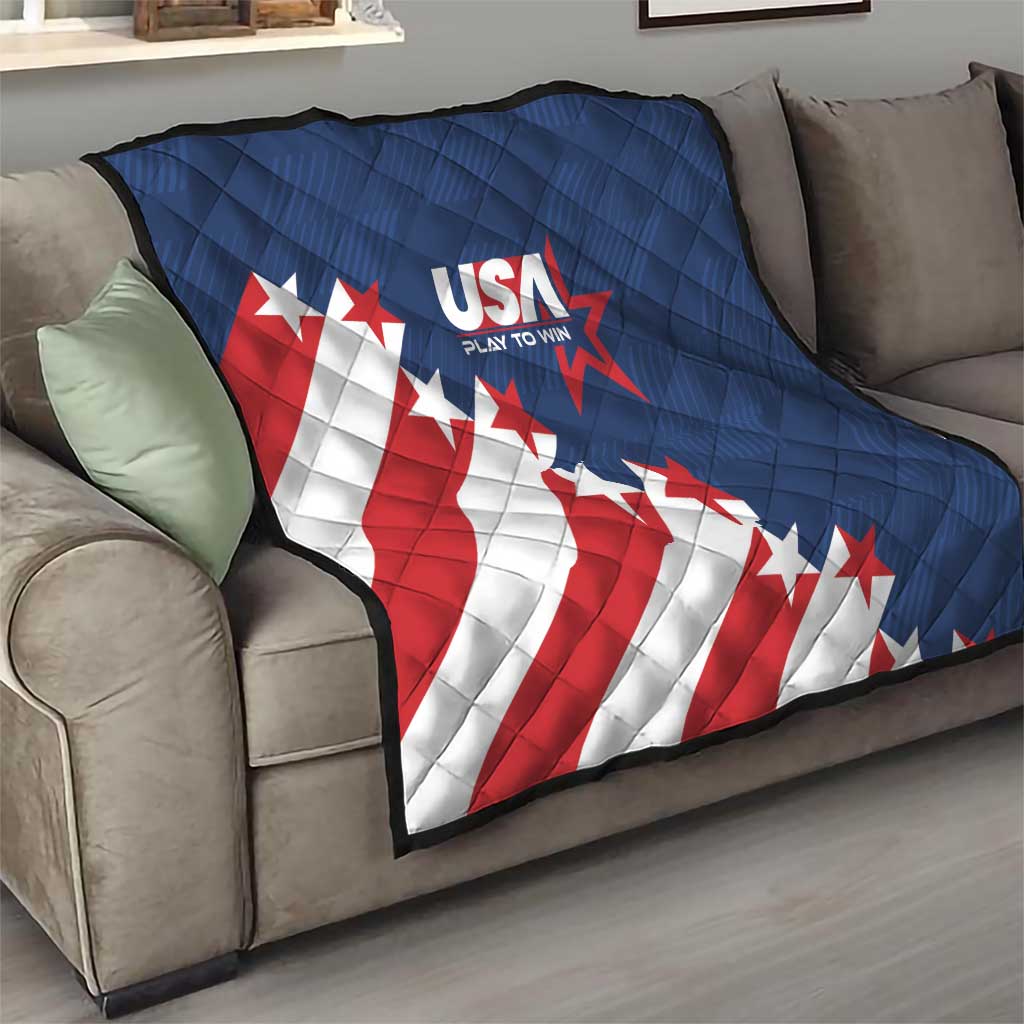 USA Soccer Quilt Play To Win - Wonder Print Shop
