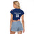 Custom USA Soccer Raglan Cropped T Shirt Play To Win - Wonder Print Shop