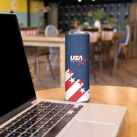 Custom USA Soccer Skinny Tumbler Play To Win - Wonder Print Shop