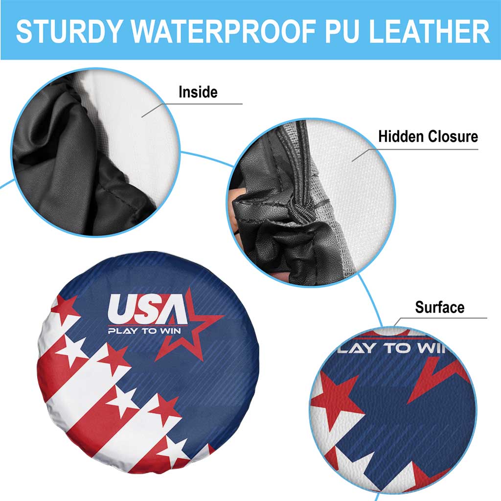 USA Soccer Spare Tire Cover Play To Win - Wonder Print Shop