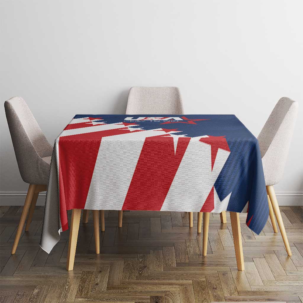 USA Soccer Tablecloth Play To Win - Wonder Print Shop