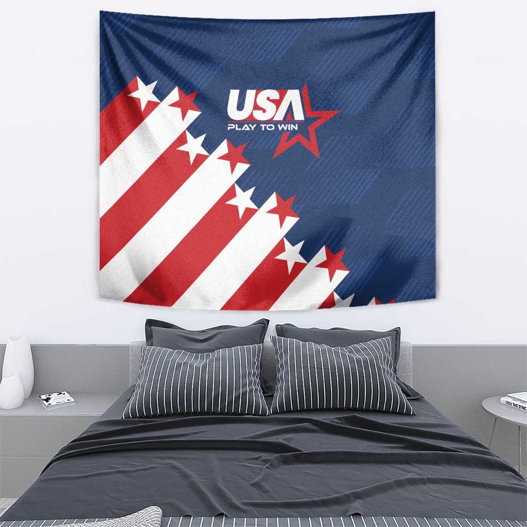 USA Soccer Tapestry Play To Win - Wonder Print Shop