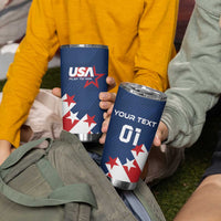 Custom USA Soccer Tumbler Cup Play To Win - Wonder Print Shop
