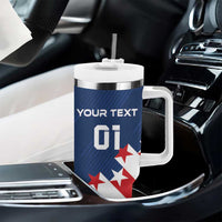Custom USA Soccer Tumbler With Handle Play To Win - Wonder Print Shop