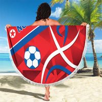 North Korea Football Beach Blanket Go Champion - Wonder Print Shop