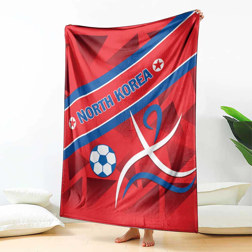 North Korea Football Blanket Go Champion