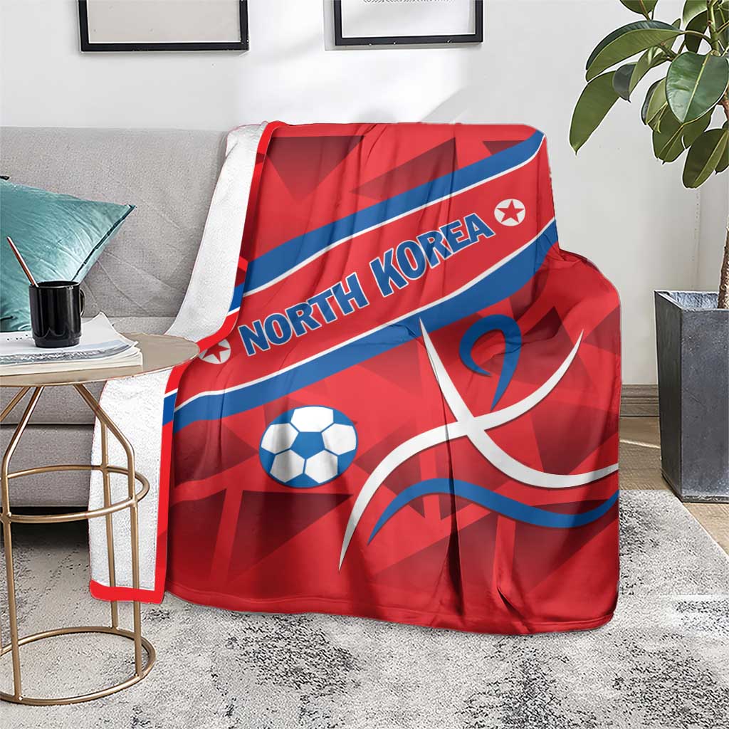 North Korea Football Blanket Go Champion