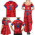 Custom North Korea Football Family Matching Summer Maxi Dress and Hawaiian Shirt Go Champion - Wonder Print Shop
