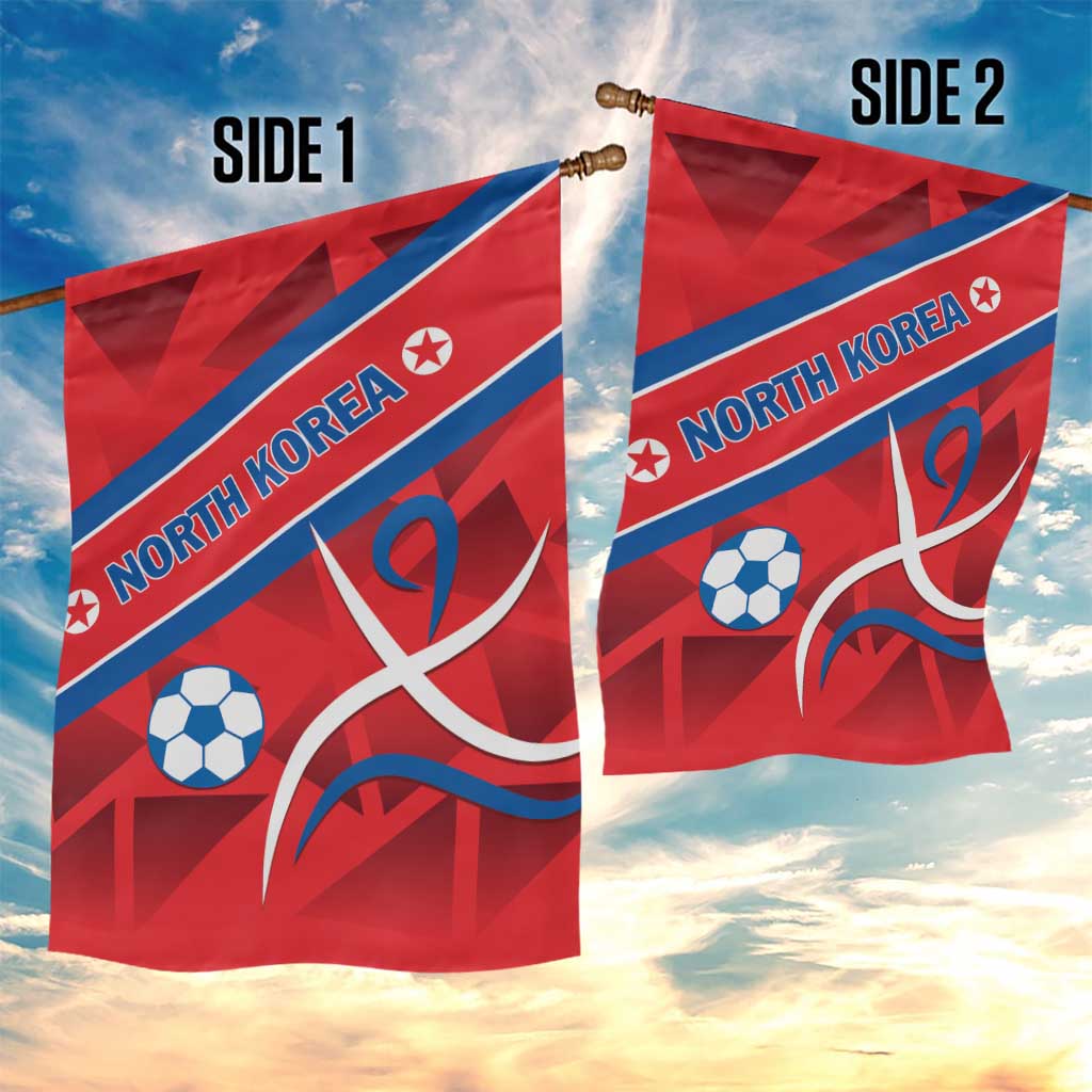 North Korea Football Garden Flag Go Champion - Wonder Print Shop