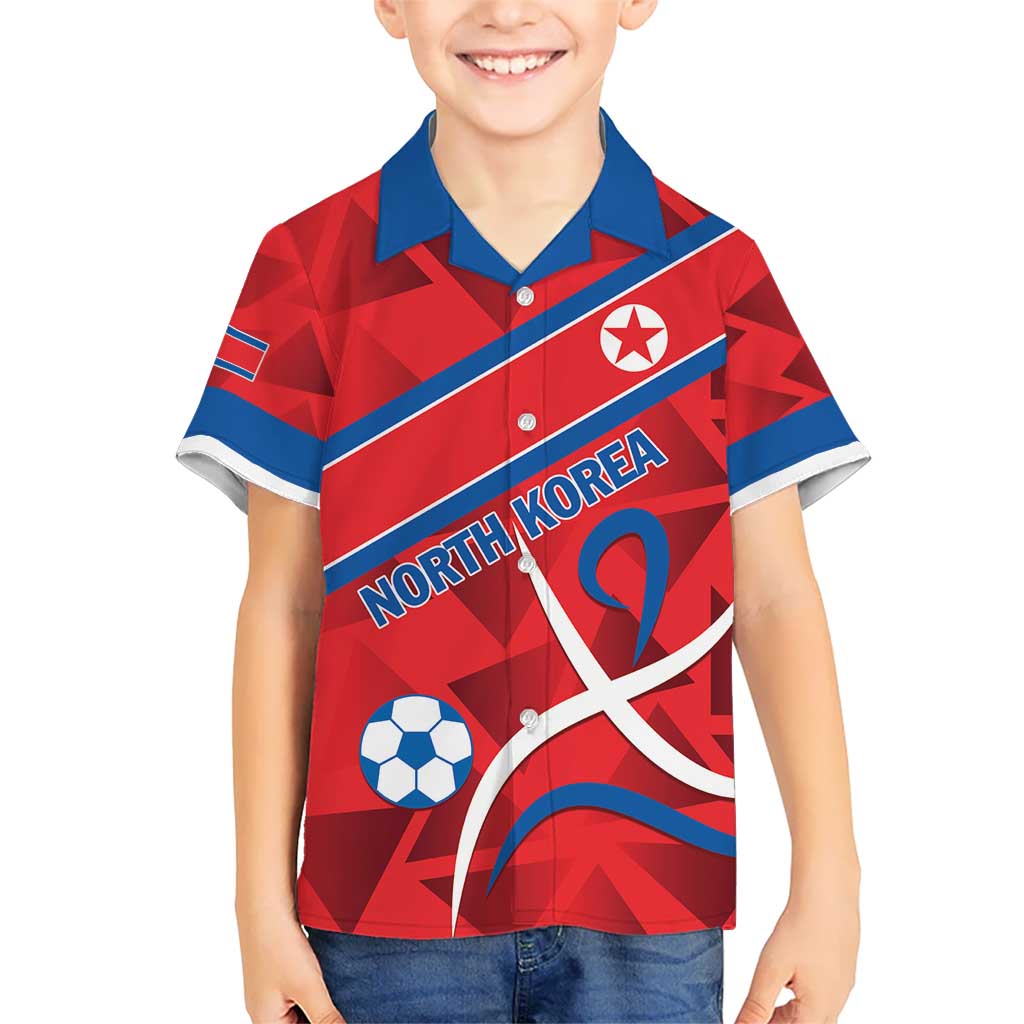 Custom North Korea Football Hawaiian Shirt Go Champion - Wonder Print Shop
