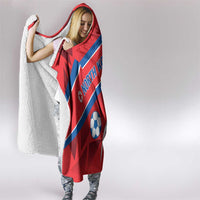 North Korea Football Hooded Blanket Go Champion