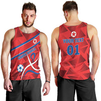 Custom North Korea Football Men Tank Top Go Champion - Wonder Print Shop