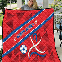 North Korea Football Quilt Go Champion - Wonder Print Shop