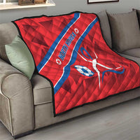 North Korea Football Quilt Go Champion - Wonder Print Shop