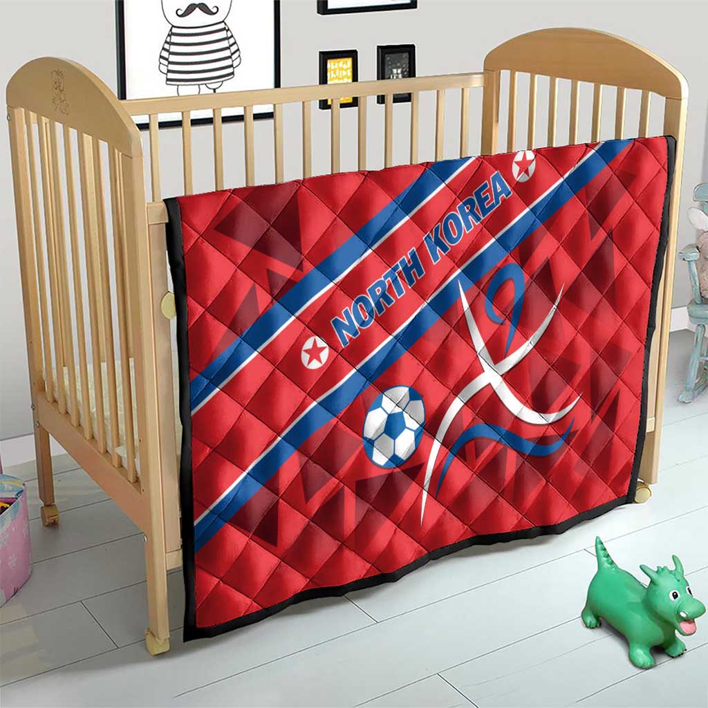 North Korea Football Quilt Go Champion - Wonder Print Shop