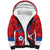 Custom North Korea Football Sherpa Hoodie Go Champion - Wonder Print Shop