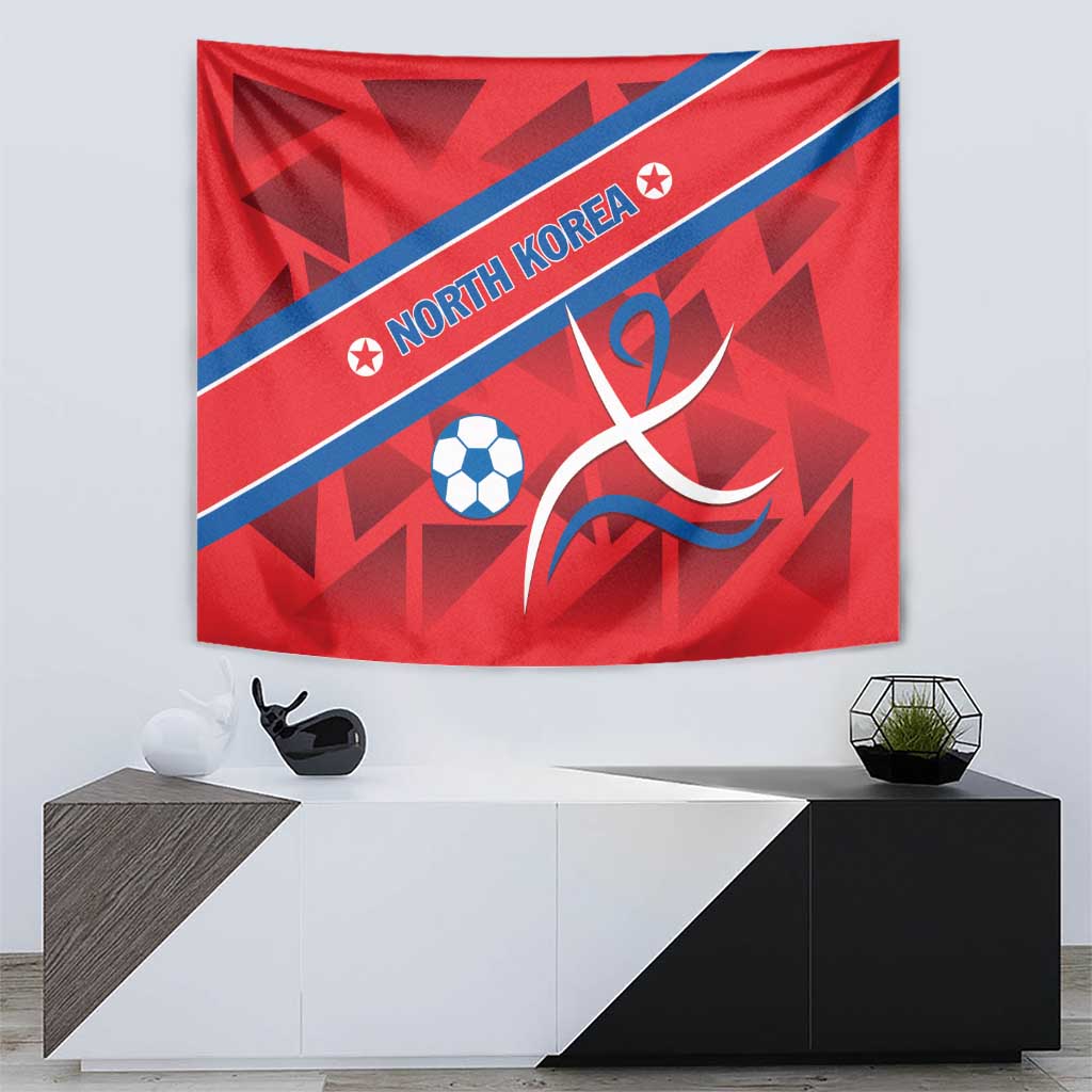 North Korea Football Tapestry Go Champion - Wonder Print Shop