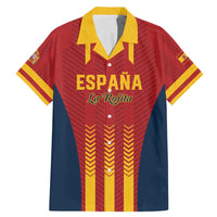 Custom Spain Football Family Matching Mermaid Dress and Hawaiian Shirt Go La Rojita - Wonder Print Shop