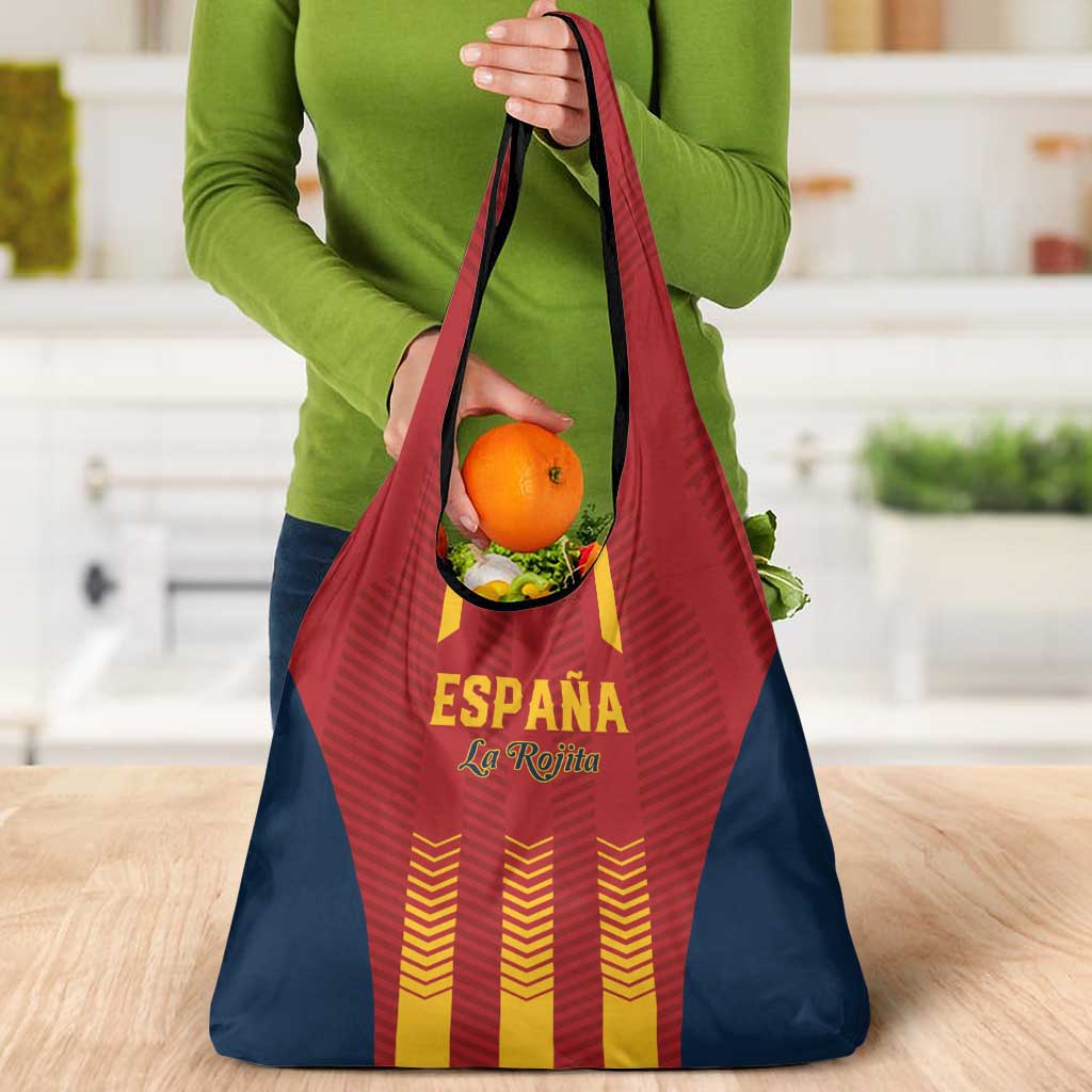 Spain Football Grocery Bag Go La Rojita