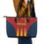 Spain Football Leather Tote Bag Go La Rojita - Wonder Print Shop