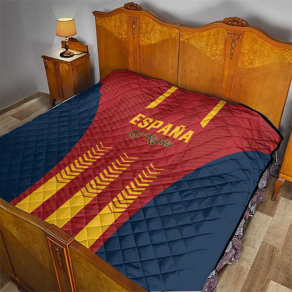 Spain Football Quilt Go La Rojita - Wonder Print Shop