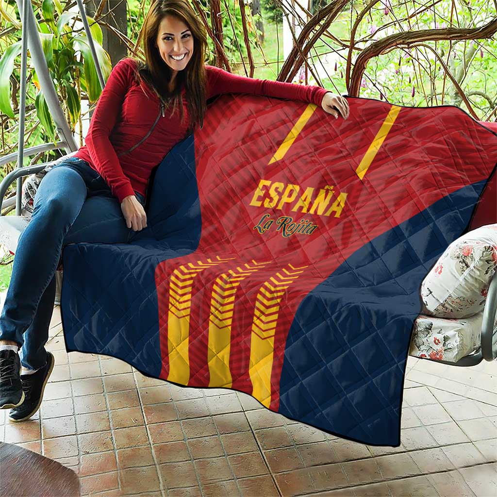 Spain Football Quilt Go La Rojita - Wonder Print Shop