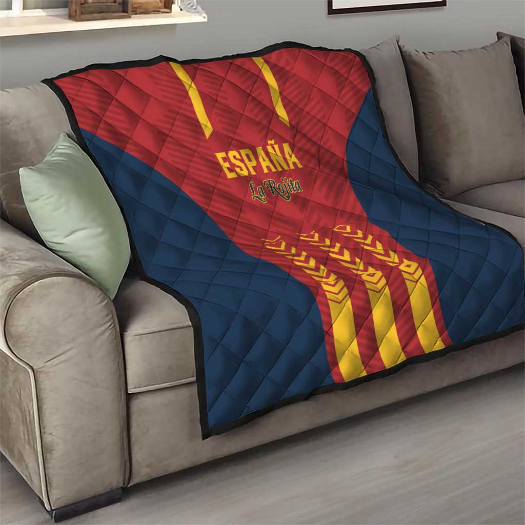 Spain Football Quilt Go La Rojita - Wonder Print Shop