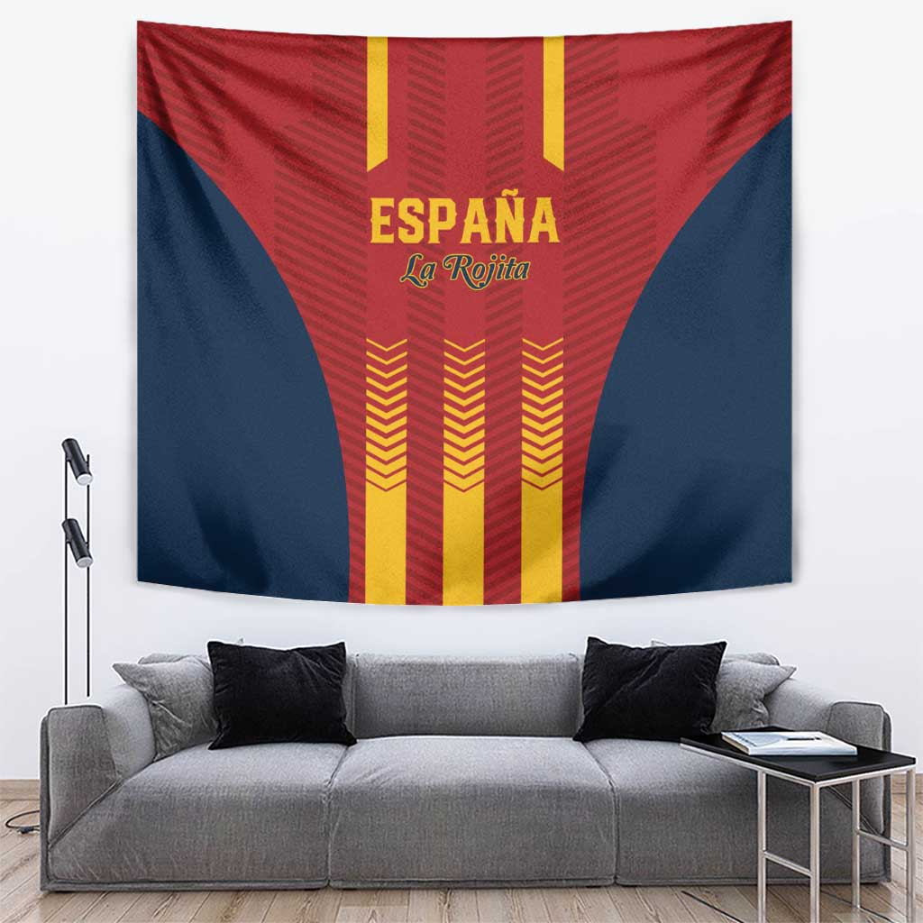 Spain Football Tapestry Go La Rojita - Wonder Print Shop