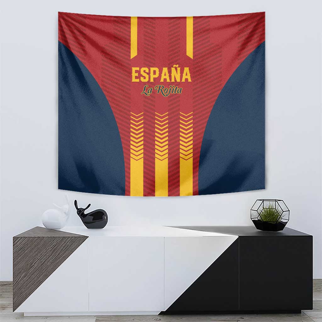 Spain Football Tapestry Go La Rojita - Wonder Print Shop