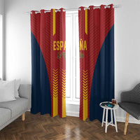Spain Football Window Curtain Go La Rojita - Wonder Print Shop
