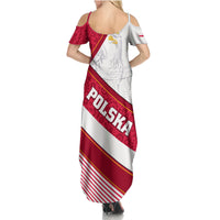 Poland Independence Day Family Matching Summer Maxi Dress and Hawaiian Shirt Polska White Eagle Polish Floral Pattern - Wonder Print Shop