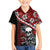 Hawaii Halloween Family Matching Tank Maxi Dress and Hawaiian Shirt Hibiscus Skull Kakau Pattern - Wonder Print Shop