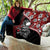 Hawaii Halloween Quilt Hibiscus Skull Kakau Pattern - Wonder Print Shop