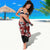 Hawaii Halloween Sarong Hibiscus Skull Kakau Pattern - Wonder Print Shop