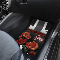 Remembrance Day Car Mats Lest We Forget Poppy Flower - Wonder Print Shop