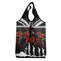 Remembrance Day Grocery Bag Lest We Forget Poppy Flower