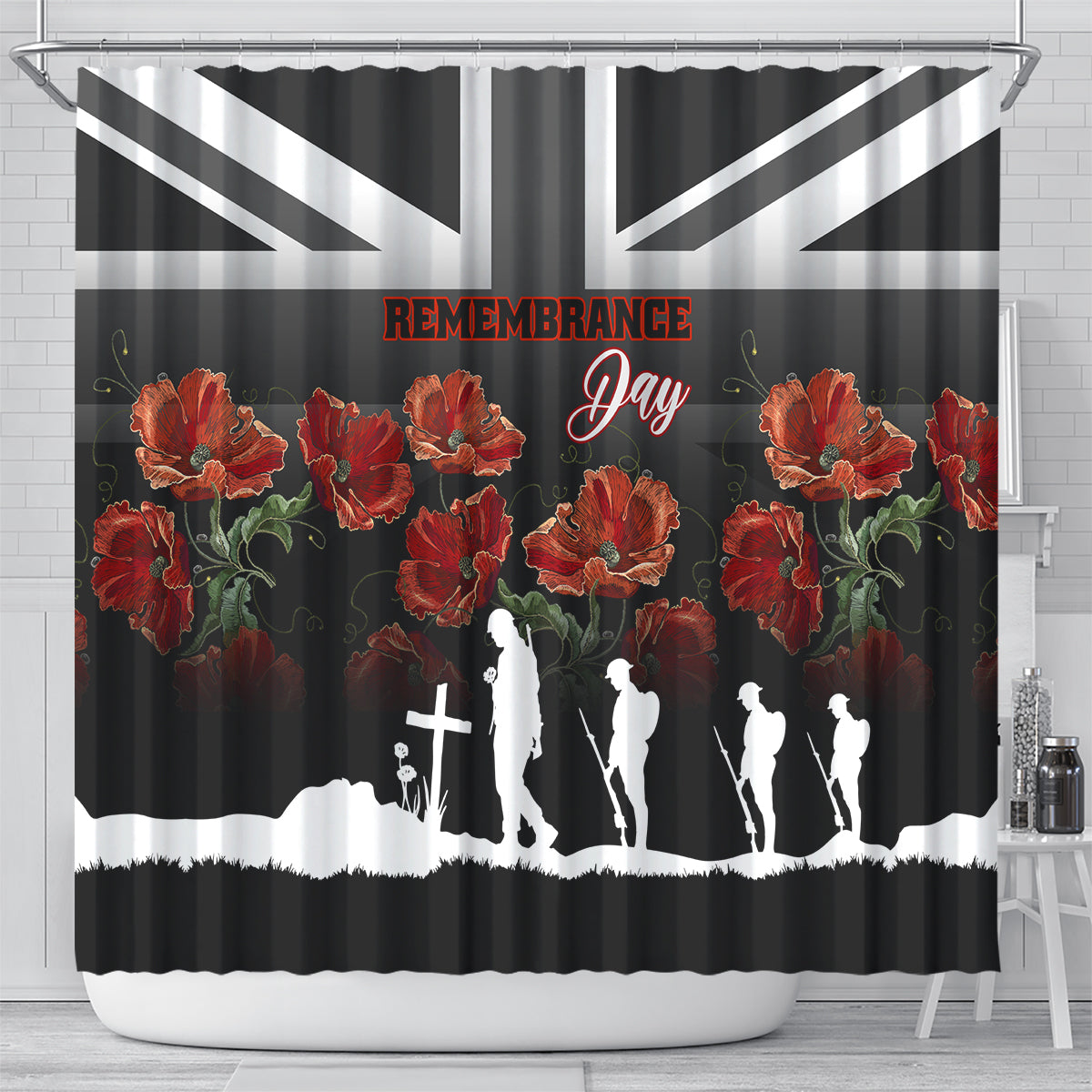 remembrance-day-shower-curtain-lest-we-forget-poppy-flower