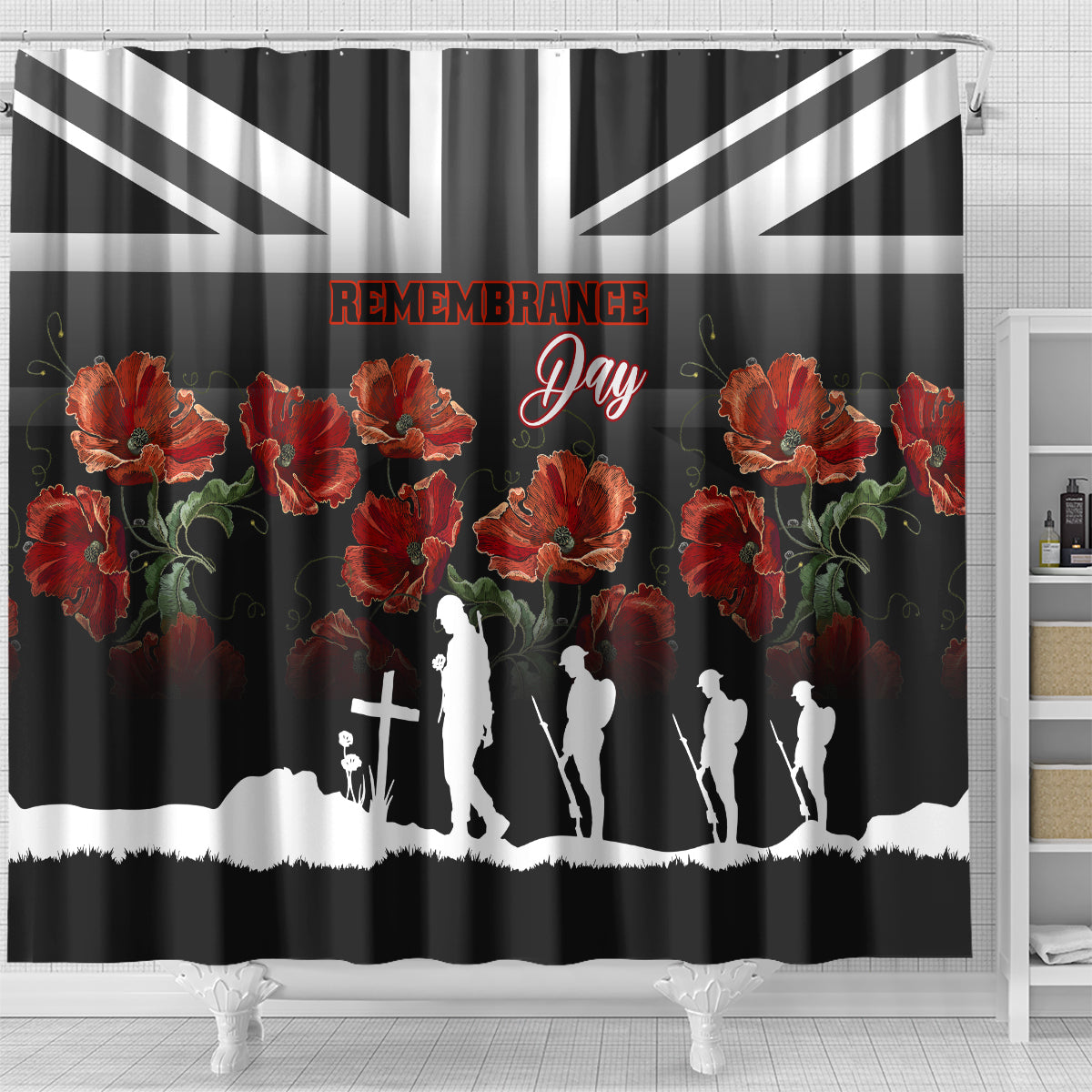 remembrance-day-shower-curtain-lest-we-forget-poppy-flower