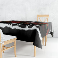 Remembrance Day Tablecloth Lest We Forget Poppy Flower - Wonder Print Shop
