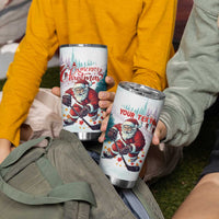 Personalized Canada Santa Playing Hockey Tumbler Cup - Wonder Print Shop