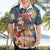 Personalized Merry Christmoose Hawaiian Shirt Santa Claus Riding Moose Starry Night - Wonder Print Shop