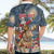 Personalized Merry Christmoose Hawaiian Shirt Santa Claus Riding Moose Starry Night - Wonder Print Shop