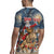 Personalized Merry Christmoose Rugby Jersey Santa Claus Riding Moose Starry Night - Wonder Print Shop