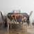 Merry Christmoose Tablecloth Santa Claus Riding Moose Starry Night - Wonder Print Shop
