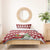 Canada Christmas Bedding Set Maple Leaf Pattern - Wonder Print Shop