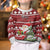 Canada Christmas Kid Ugly Christmas Sweater Maple Leaf Pattern - Wonder Print Shop