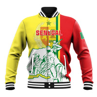 Senegal Independence Day Baseball Jacket Un Peuple Un But Une Foi 64th Anniversary - Wonder Print Shop