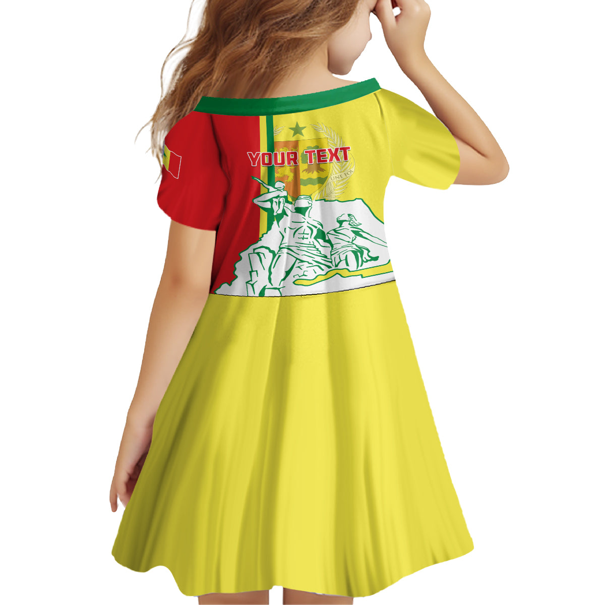 Senegal Independence Day Family Matching Off Shoulder Maxi Dress and Hawaiian Shirt Un Peuple Un But Une Foi 64th Anniversary - Wonder Print Shop